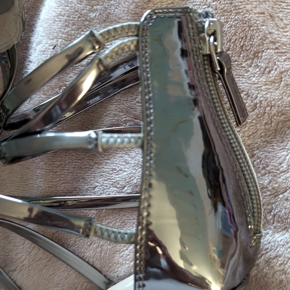 Nordstrom BP. Metallic/silver heels size 8M - Picture 8 of 8